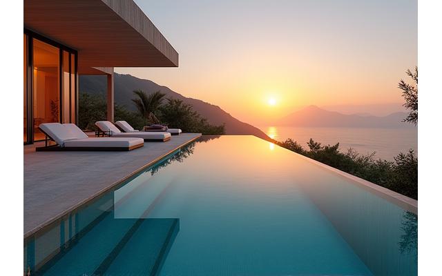 Private Luxury Resort Villa with Infinity Pool